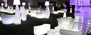 LED/Glow Furniture Rental Miami